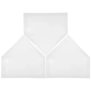 3pcs Baseball Home Plate Training Mat Flat Ground Marker For Pitcher Practice Durable Outdoor Use Baseball Training Aid Portable