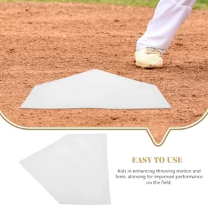 Baseball Training Base Pad Baseball Home Plate Portable Softball pitcher Home Plate Mat sport Practice Plates Training Equipment