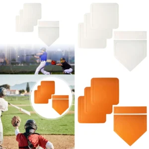 Baseball Softball Bases Set Throw Down Bases for Softball Backyard Game